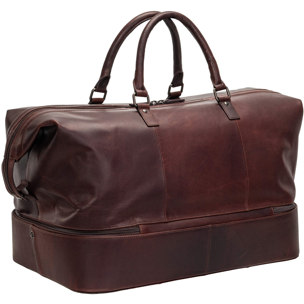 Mancini Sac de voyage à deux compartiments Buffalo 99-54807 | Cuir  - Dealorys