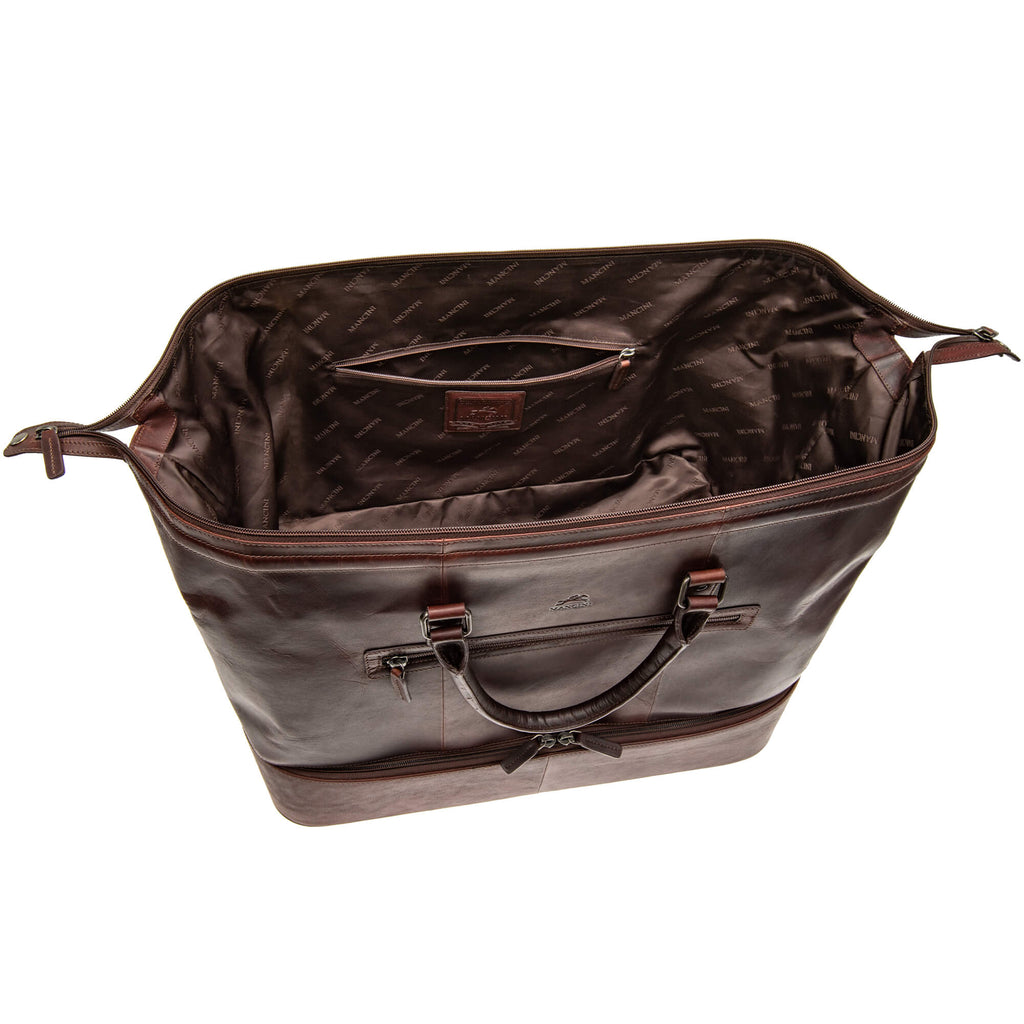 Mancini Sac de voyage à deux compartiments Buffalo 99-54807 | Cuir  - Dealorys