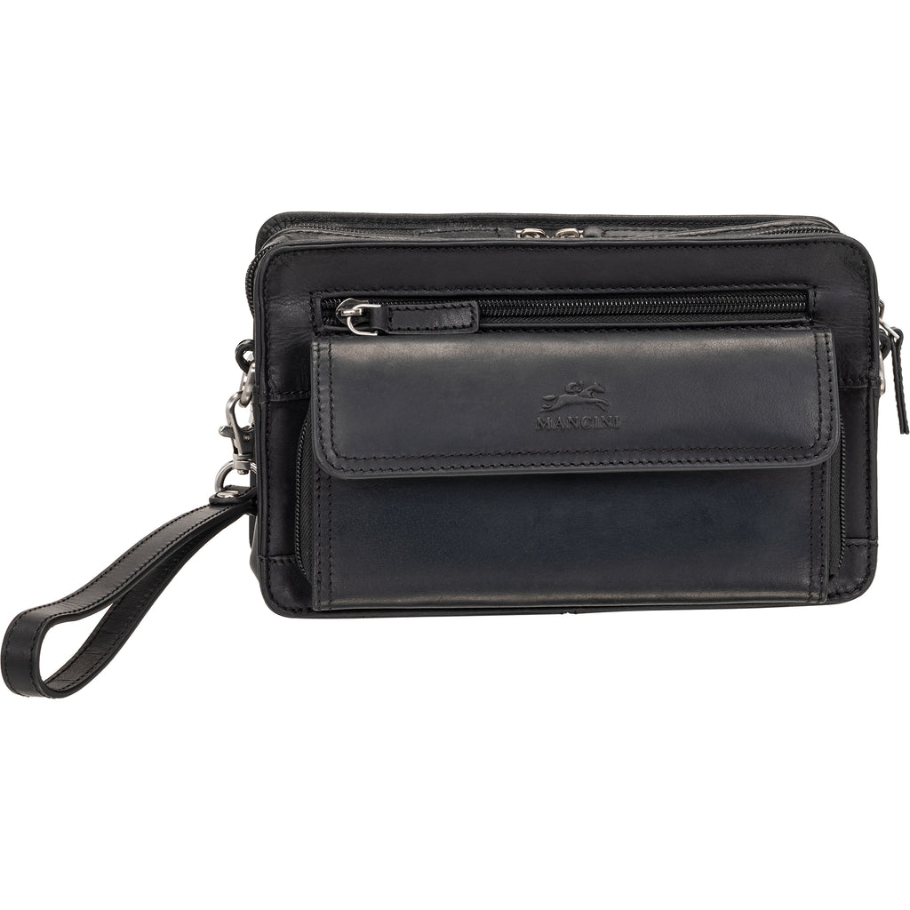 Mancini Sac unisex avec organisateur zippée 99-5409 | Cuir - Dealorys