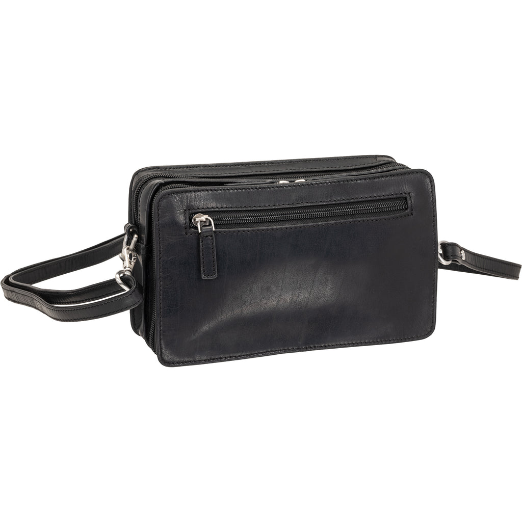 Mancini Sac unisex avec organisateur zippée 99-5409 | Cuir - Dealorys