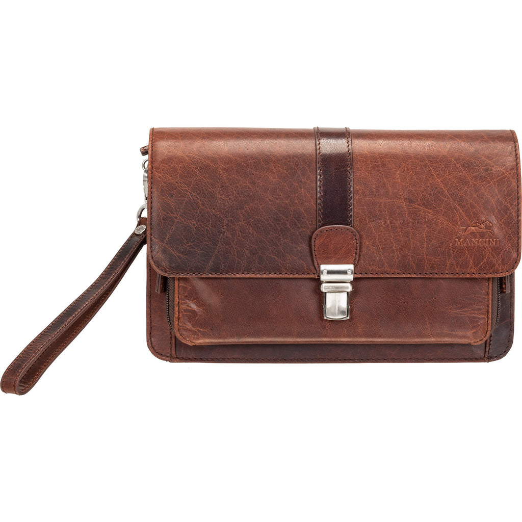 Mancini Sac unisexe Buffalo avec organisateur 99-5405 | Cuir - Dealorys