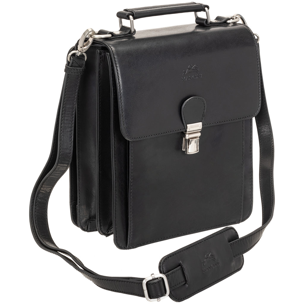Mancini Sac unisexe Buffalo avec organisateur arrière 99-5407 | Cuir - Dealorys