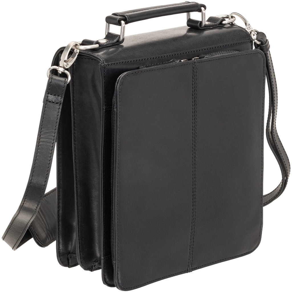 Mancini Sac unisexe Buffalo avec organisateur arrière 99-5407 | Cuir - Dealorys