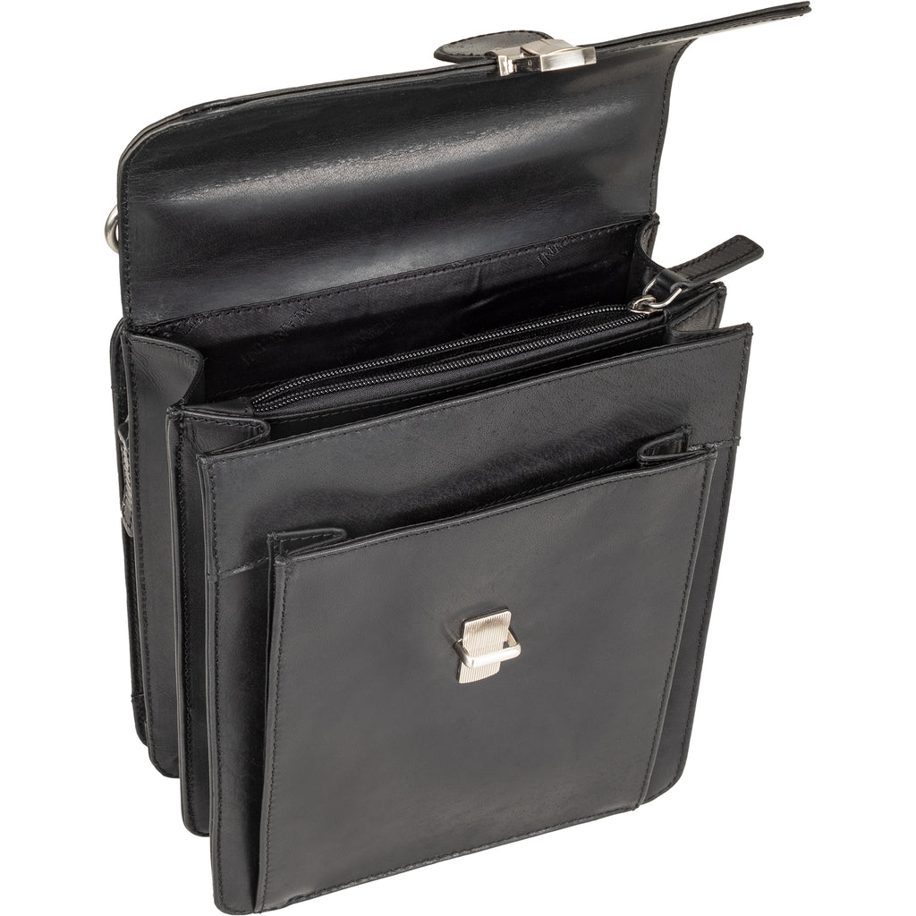 Mancini Sac unisexe Buffalo avec organisateur arrière 99-5407 | Cuir - Dealorys