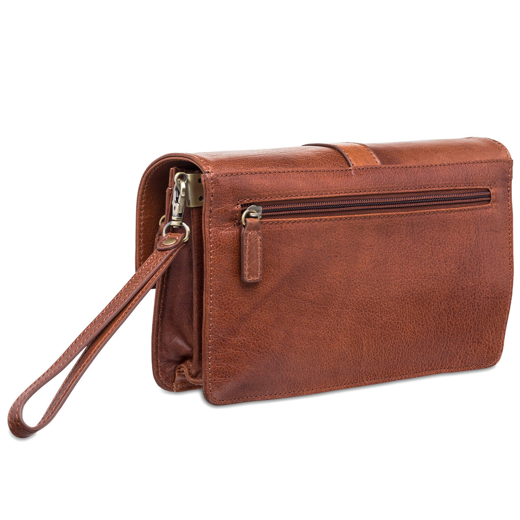 Mancini Sac unisexe avec organisateur 1410-05 | Cuir - Dealorys