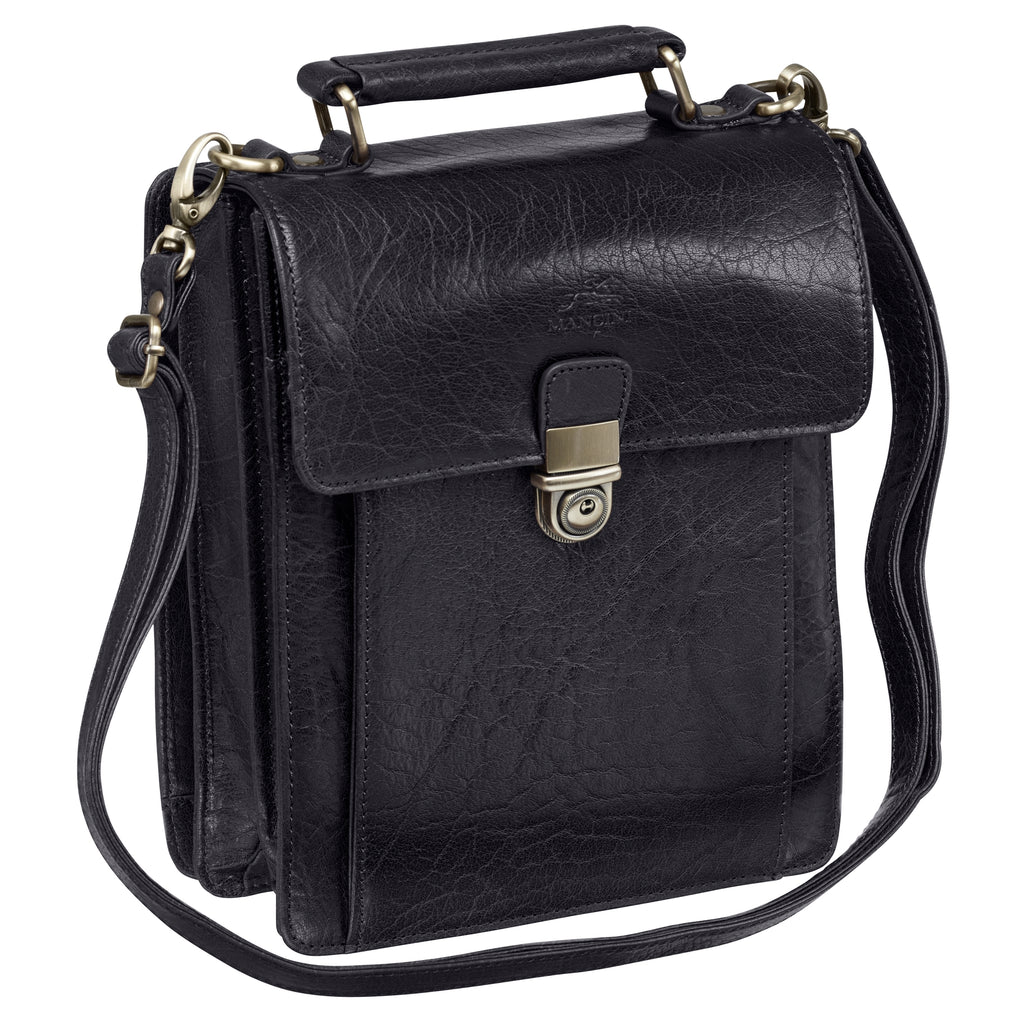Mancini Sac unisexe avec organisateur arrière 1410-07 | Cuir - Dealorys