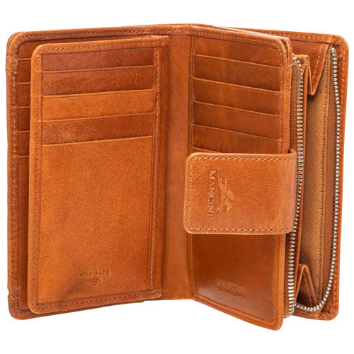 Mancini South beach portefeuille RFID moyen 6700283 | Cuir - Dealorys