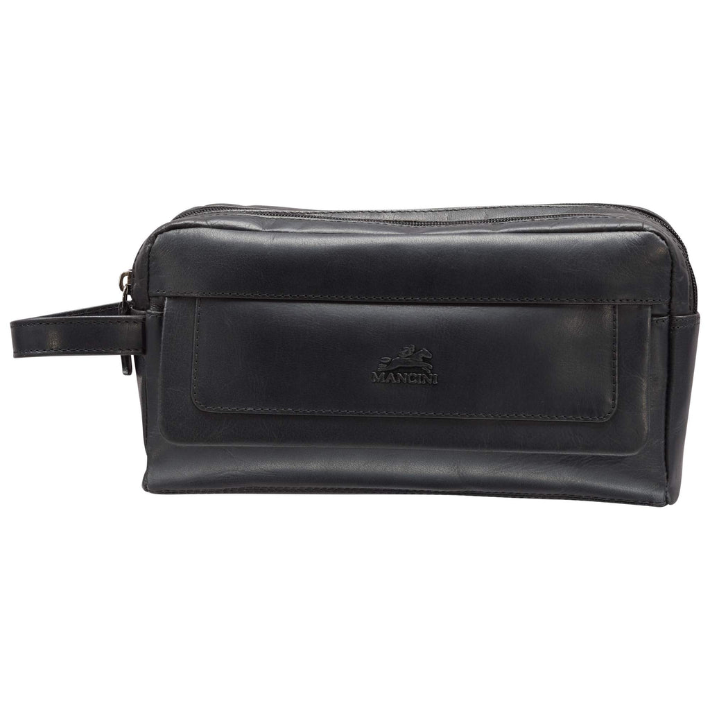 Mancini Trousse de toilette avec deux compartiments 99-54201 | Cuir - Dealorys