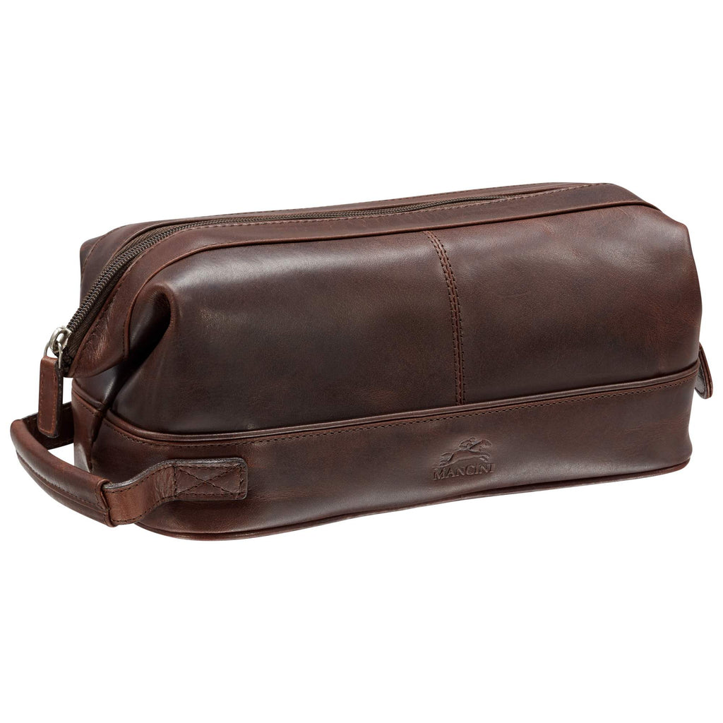 Mancini Trousse de voyage classique avec organisateur 99-54200 | Cuir - Dealorys