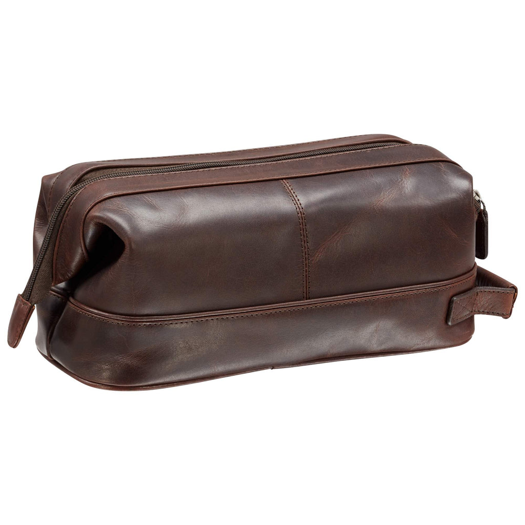 Mancini Trousse de voyage classique avec organisateur 99-54200 | Cuir - Dealorys