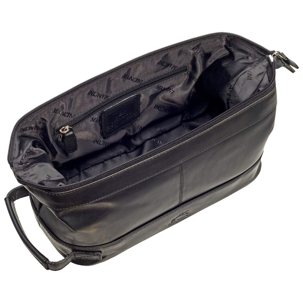 Mancini Trousse de voyage classique avec organisateur 99-54200 | Cuir - Dealorys
