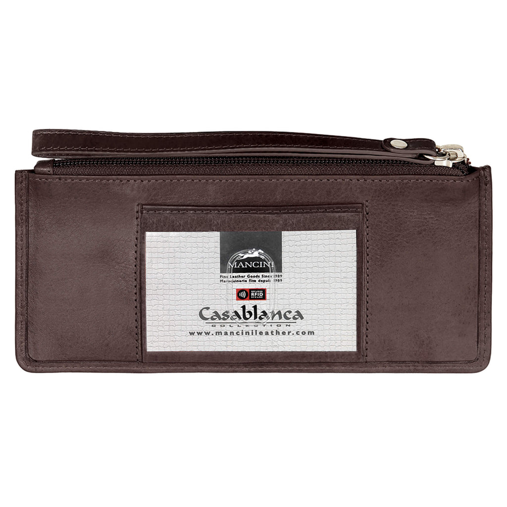 Mancini Wristlet pour dames 8700207 | Cuir - Dealorys