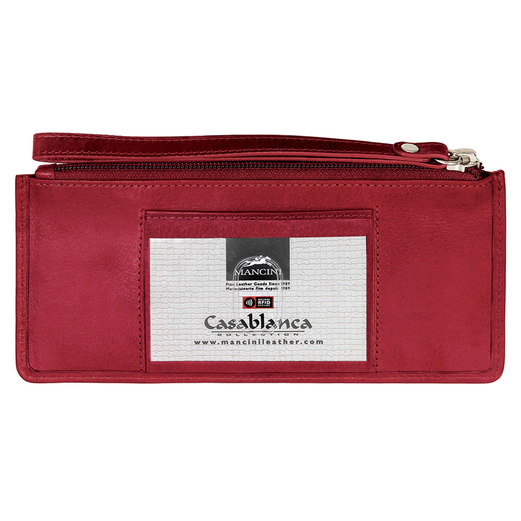 Mancini Wristlet pour dames 8700207 | Cuir - Dealorys