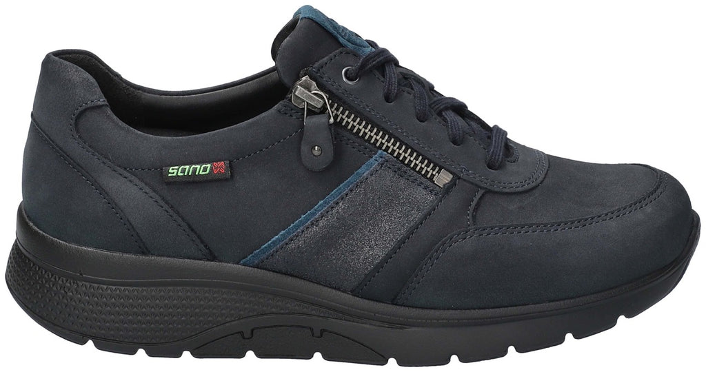 Sano IZAE Navy BUCK. 6945N/VP par Mephisto | Semelles Berçeaux - Dealorys
