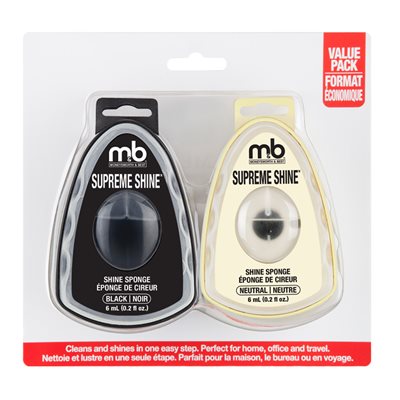 Moneysworth-Best - SUPREME SHINE Éponge de cireur (Paquet de 2) - Dealorys