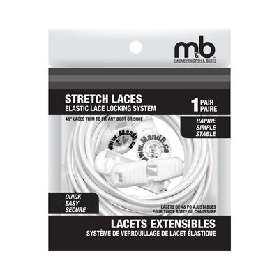 Moneysworth-Best LACETS EXTENSIBLES | Système de serrage des lacets élastiques | Couleurs Assorties - Dealorys