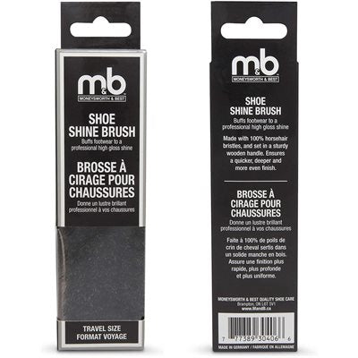 Moneysworth-Best BROSSE À CIRAGE POUR CHAUSSURES - Format Voyage - Dealorys
