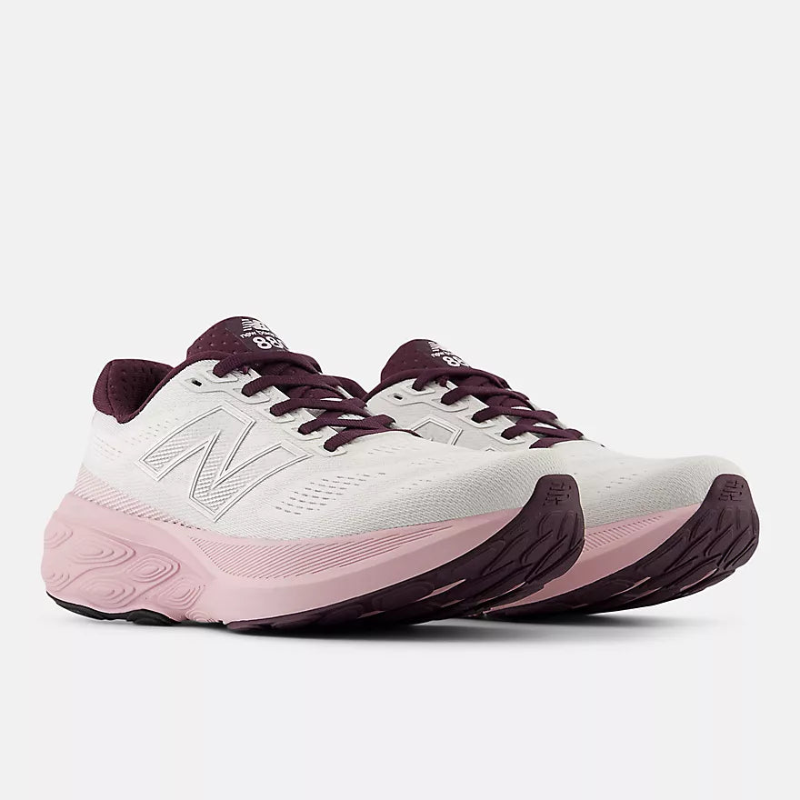 New Balance 880 W880A15 Blanc/Rose | Espadrilles de course - Dealorys