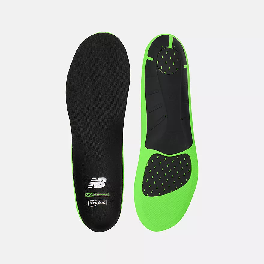 New Balance ACTIVE CUSHION Insoles FL6383BK by Superfeet - Dealorys