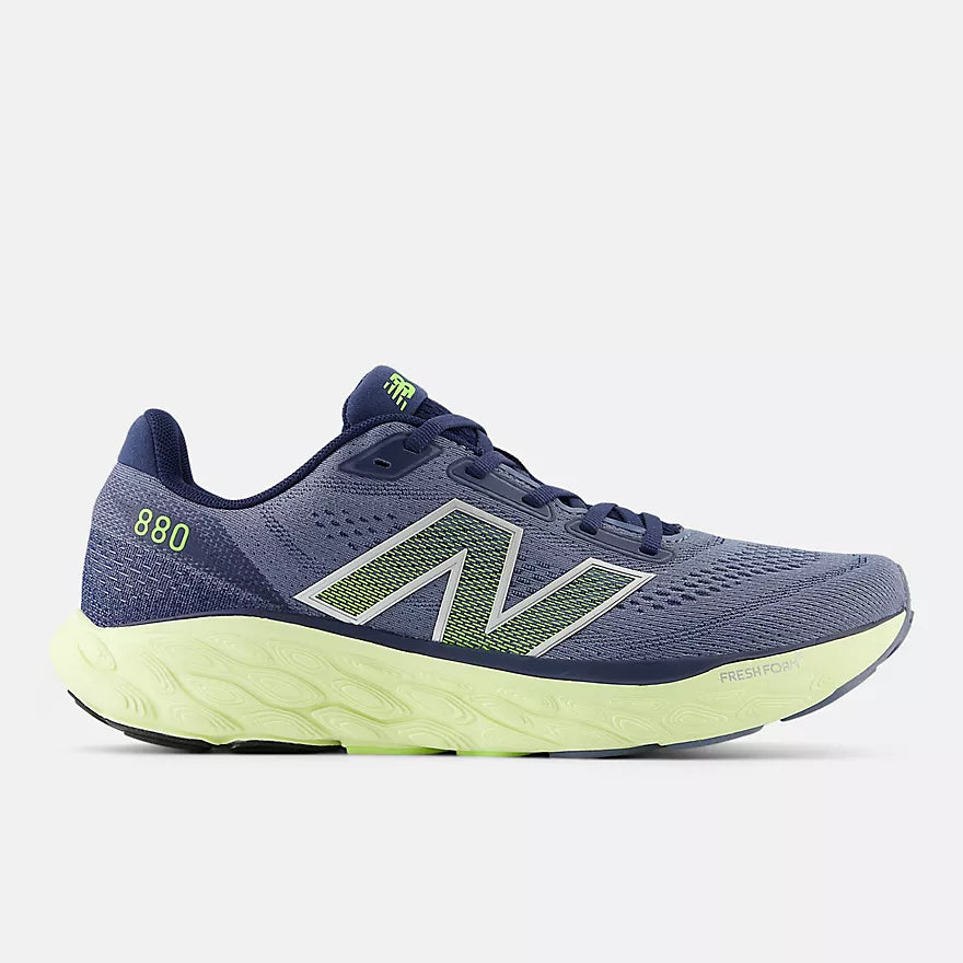 New Balance 880 M880G14 Gris Jaune | Espadrilles de course - Dealorys