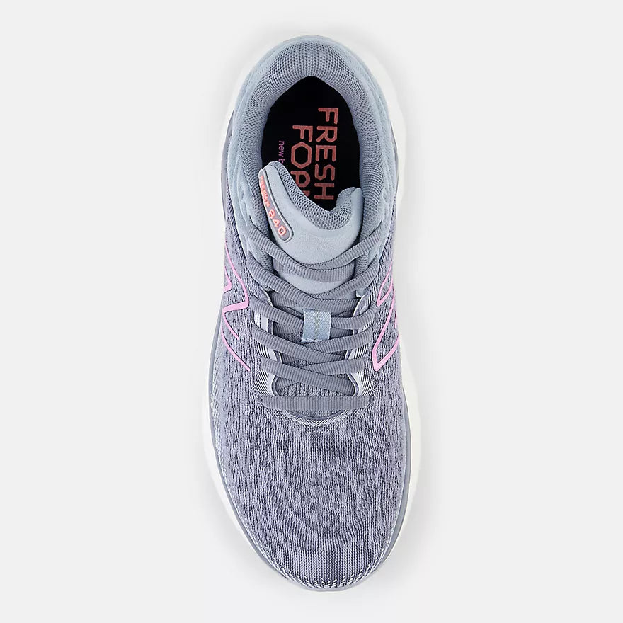 New Balance W840FLS Gris arctique/Framboise | Espadrilles de course - Dealorys