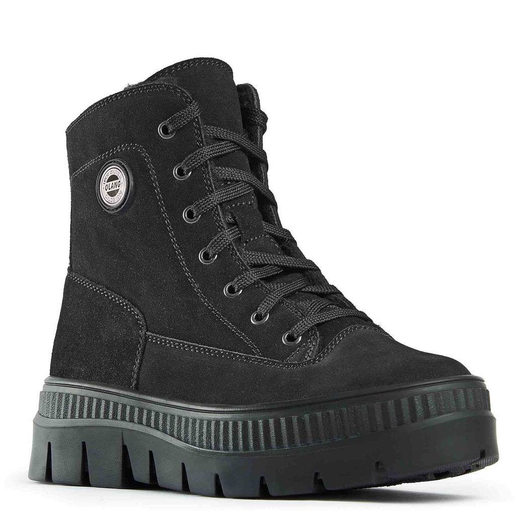 Olang GLEE Nero | Bottes d'hiver à crampons - Dealorys
