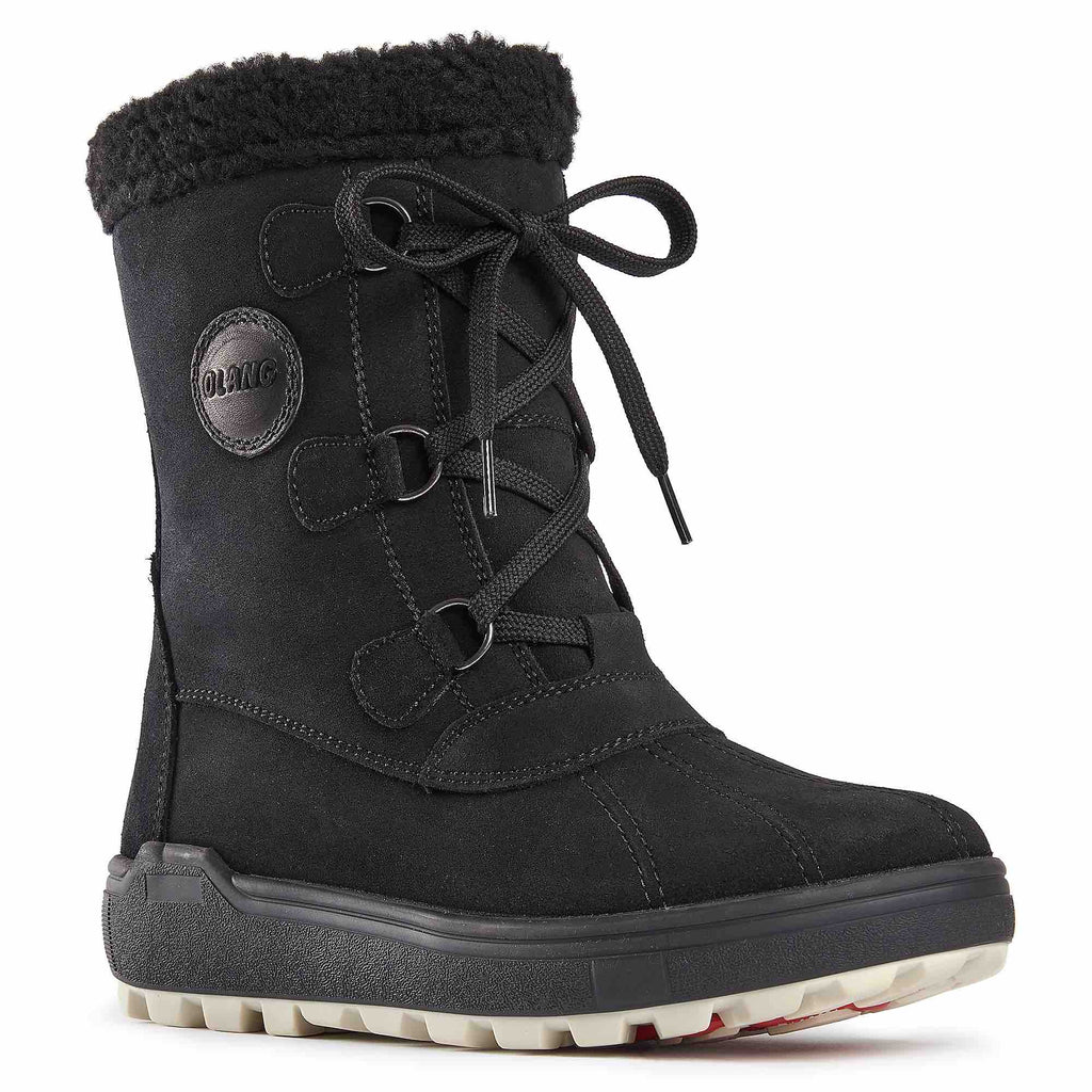 Olang HUPA Nero | Bottes d'hiver à crampons - Dealorys