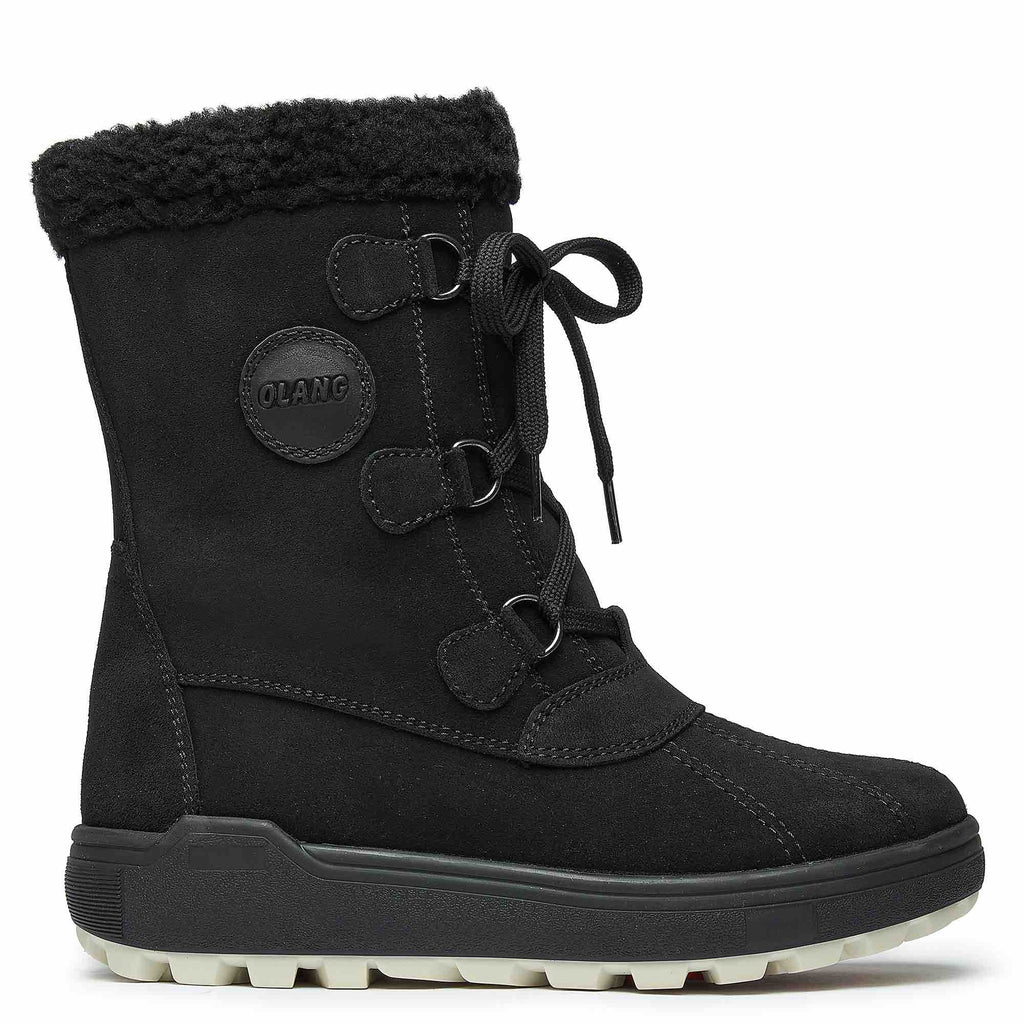 Olang HUPA Nero | Bottes d'hiver à crampons - Dealorys