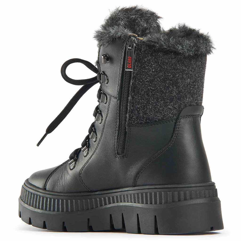Olang LOSANNA Nero | Bottes d'hiver à crampons - Dealorys