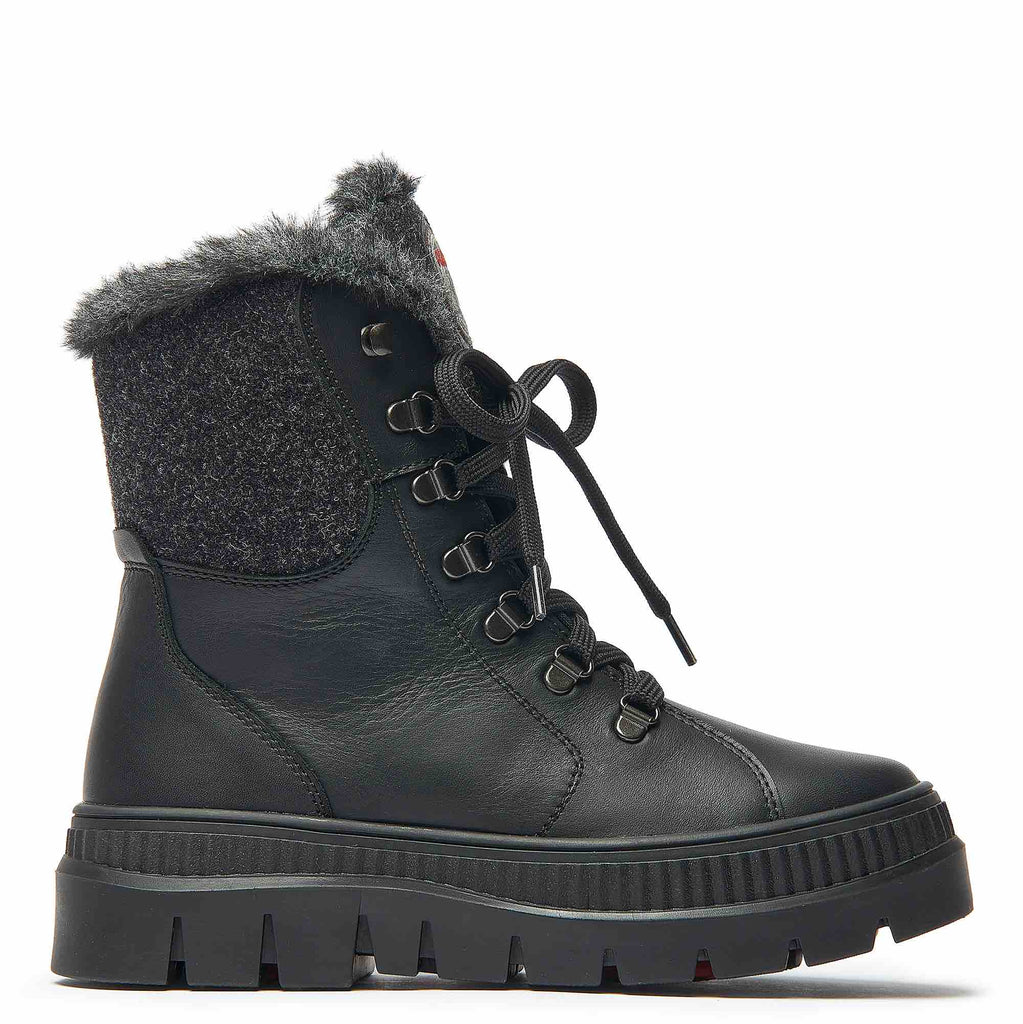 Olang LOSANNA Nero | Bottes d'hiver à crampons - Dealorys