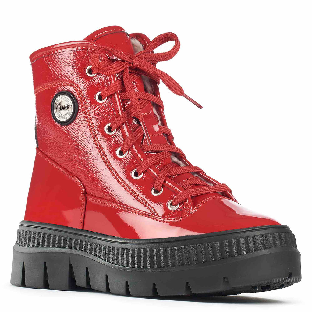 Olang SPELL Rosso | Bottes d'hiver à crampons - Dealorys