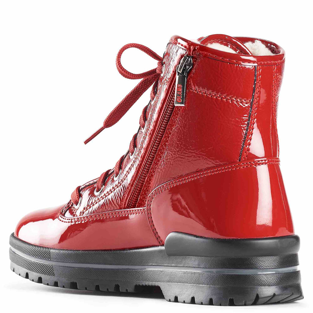 Olang SPOKE Rosso | Bottes d'hiver à crampons - Dealorys