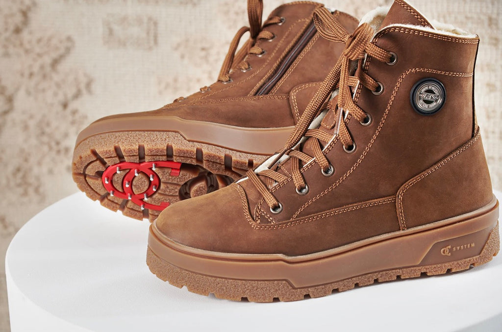 Olang TARA Cuoio | Bottes d'hiver à crampons - Dealorys