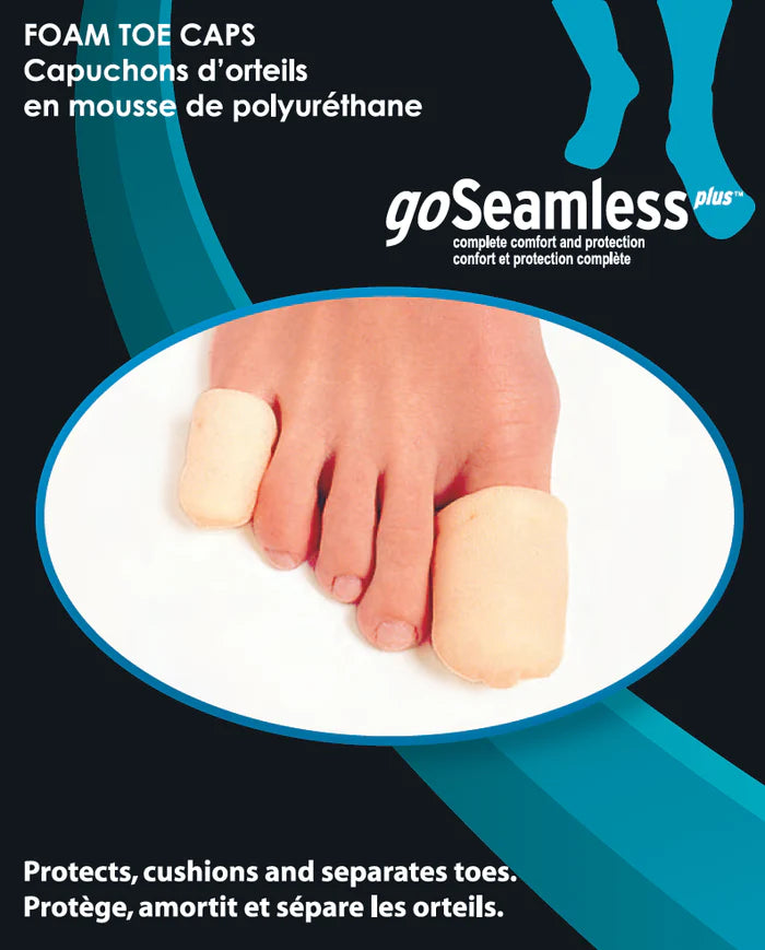 Paradigm Medical - goSeamless Capuchons d'orteils en mousse de polyuréthane GS3018 - Dealorys