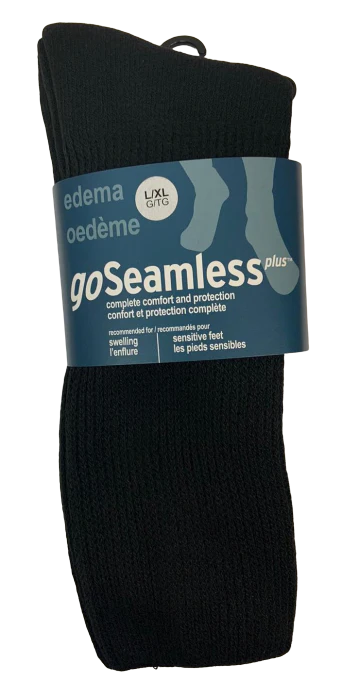 Paradigm Medical - goSeamless Chaussettes anti-œdème G8703B/G8704B Noir - Dealorys