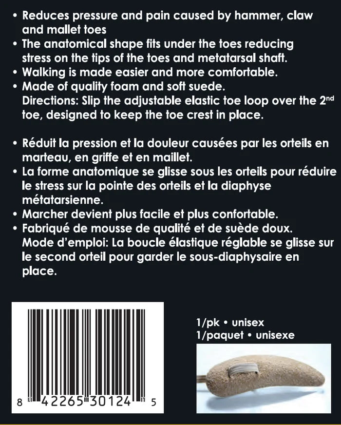 Paradigm Medical - goSeamless Sous-diaphysaire pour orteils en marteaux GS3012 - Dealorys