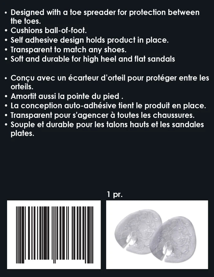 Paradigm Medical - Écarteur de sandale en gel avec coussin métatarsien GS1133 - Dealorys