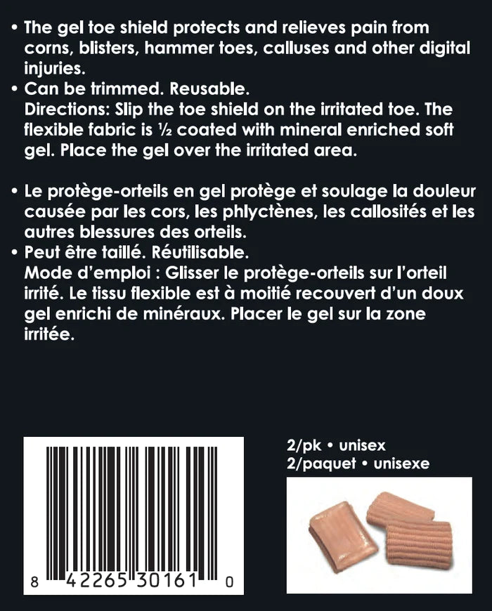 Paradigm Medical - Protège-orteils en gel GS3016 - Dealorys