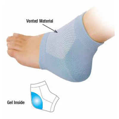 Paradigm Medical - goSeamless Manchon protecteur, hydratant, ventilé pour talon en gel GS608 - Dealorys