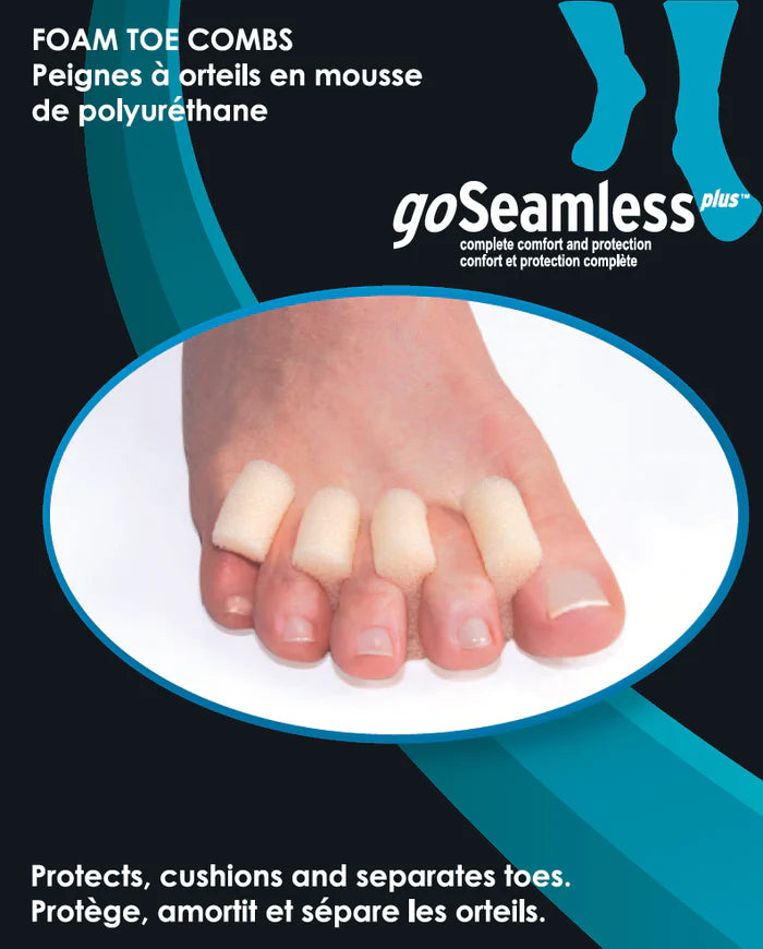 Paradigm Medical - goSeamless Peignes à orteils en mousse de polyuréthane GS3020 - Dealorys