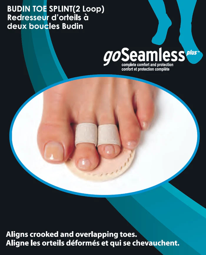 Paradigm Medical - goSeamless Redresseur d'orteils à deux boucles Budin GS3015 - Dealorys