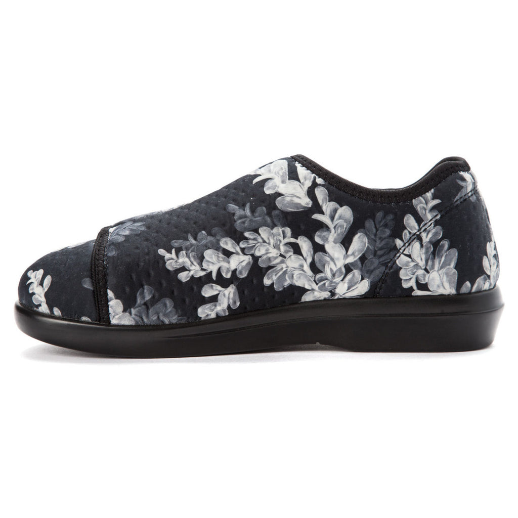 Propét CUSH N FOOT W0206 Black Floral - Dealorys