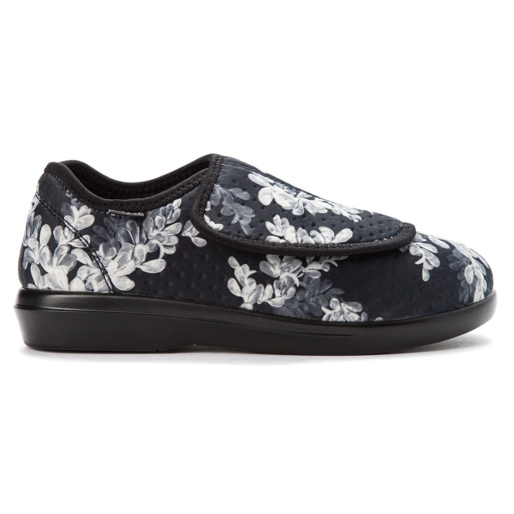 Propét CUSH N FOOT W0206 Black Floral - Dealorys