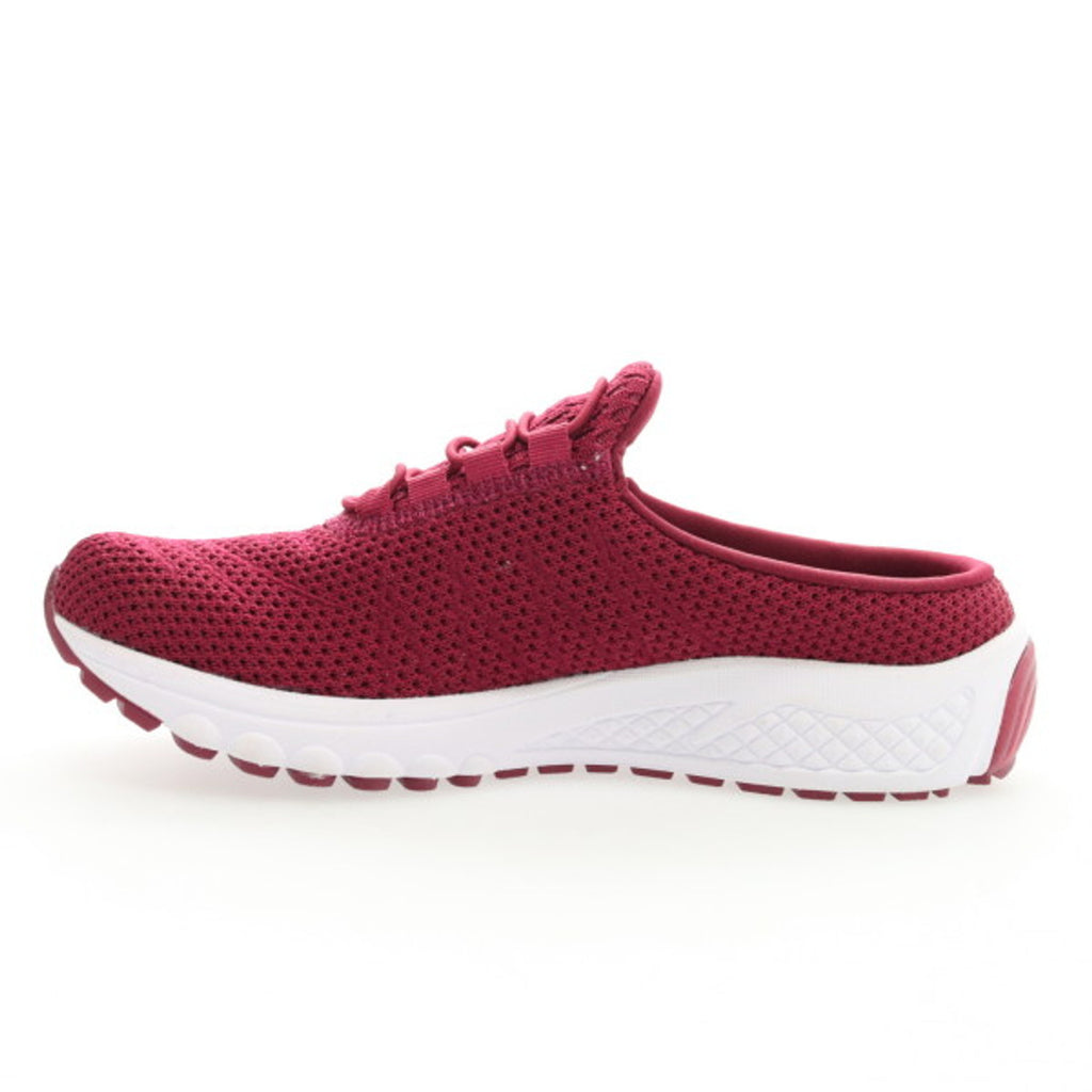 Propét TOUR KNIT SLIDE WAO001M Wine - Dealorys