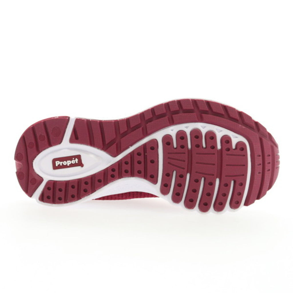 Propét TOUR KNIT SLIDE WAO001M Wine - Dealorys
