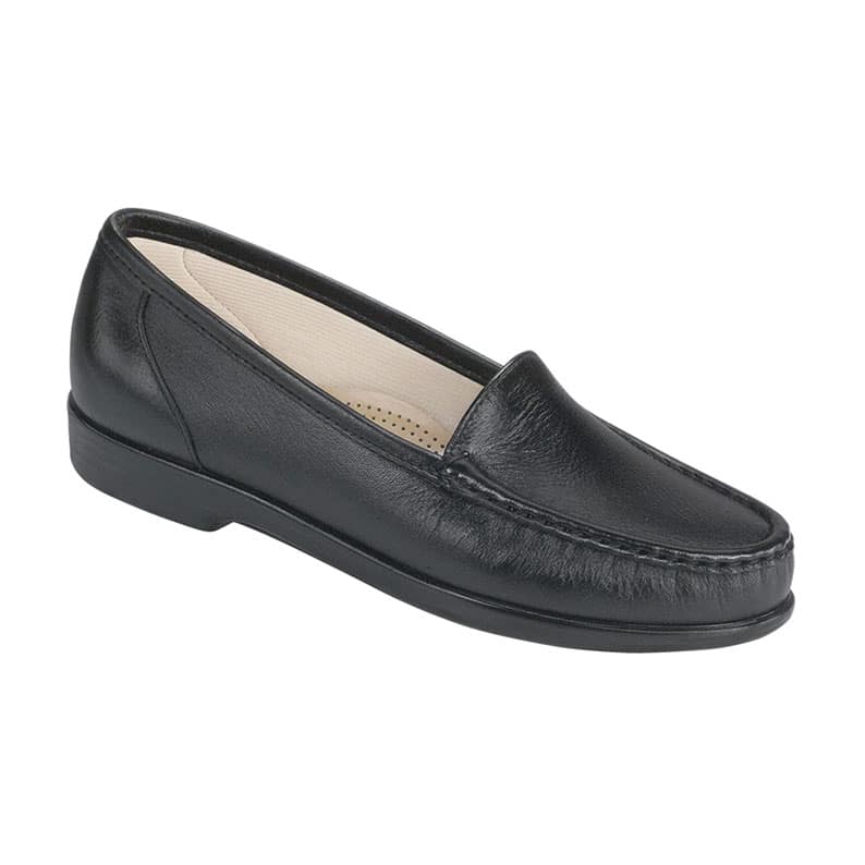 SAS Simplify Slip On Loafer 1550-013 Noir | Largeur M & W - Dealorys