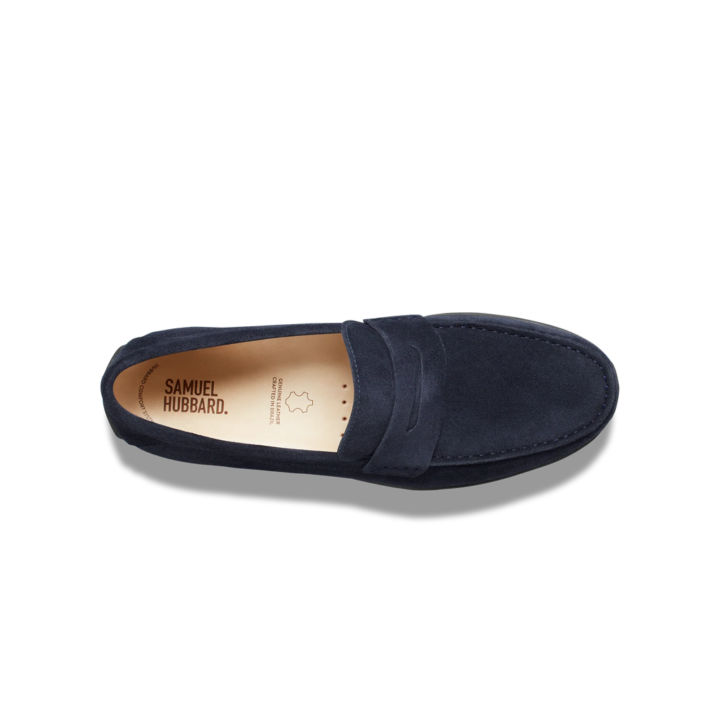Samuel Hubbard FREE SPIRIT M2111-606 Suède Marine - Dealorys
