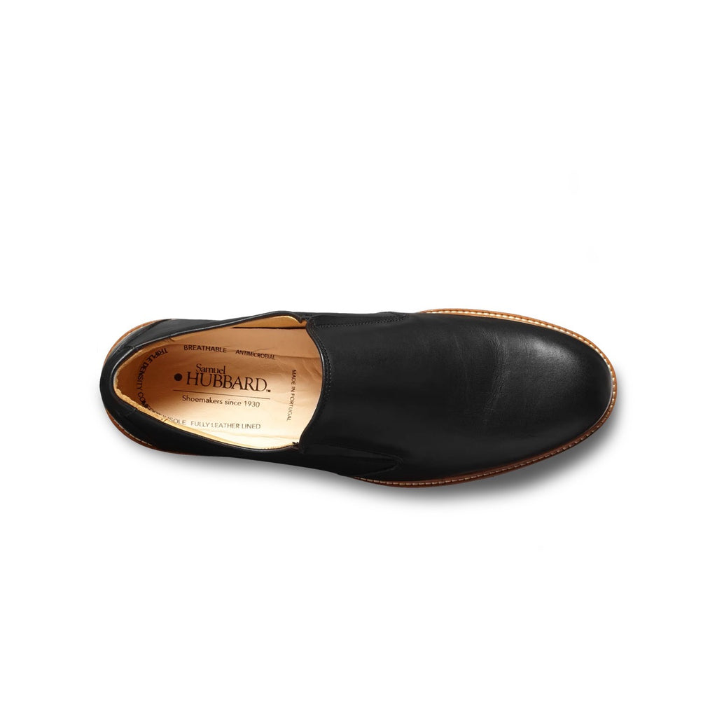 Samuel Hubbard FREQUENT TRAVELER M2190-048 Cuir Noir - Dealorys