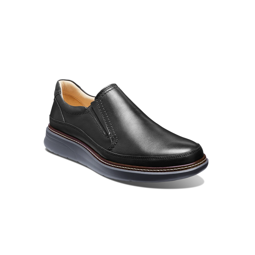 Samuel Hubbard RAFAEL SLIP ON M2166-048 Cuir Noir - Dealorys