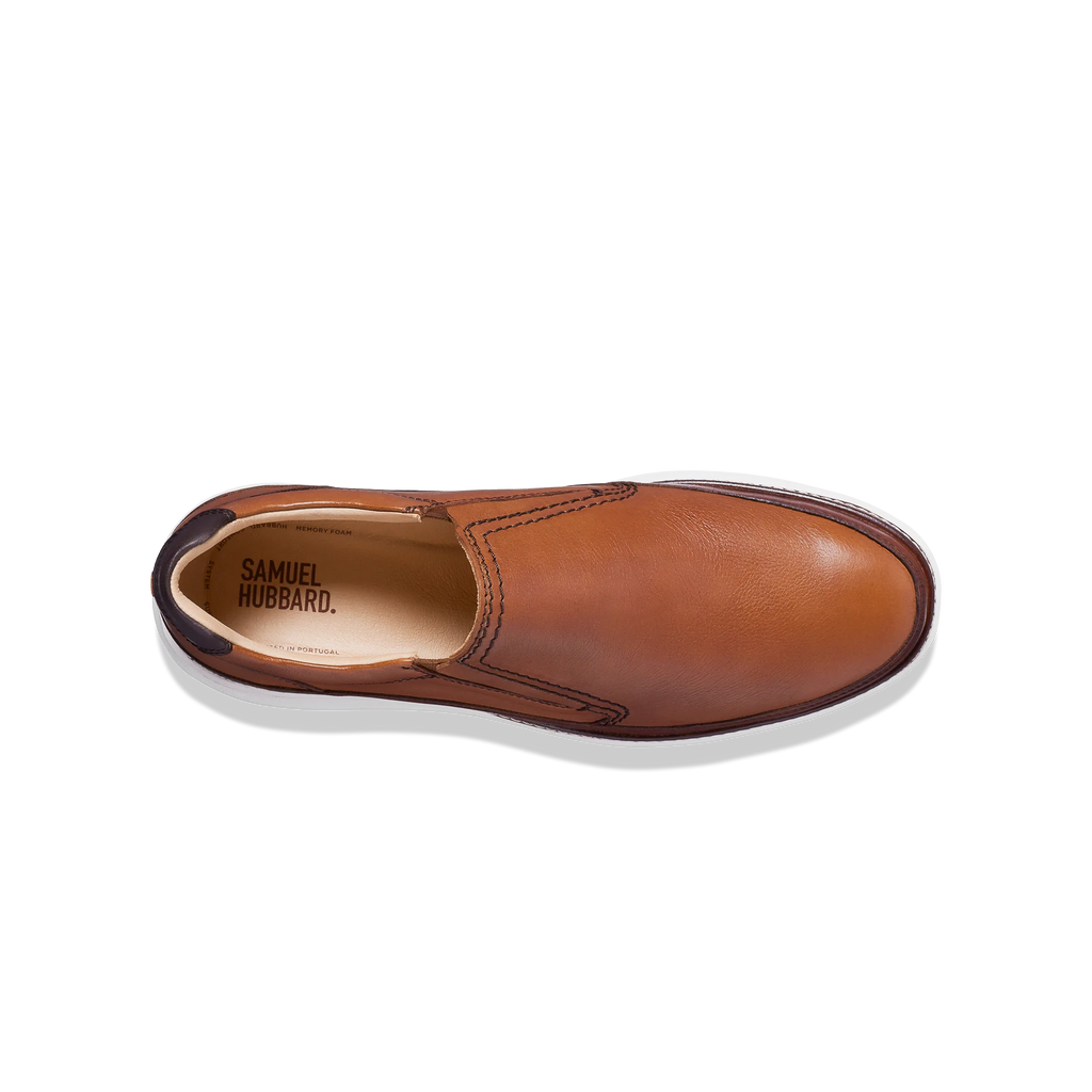 Samuel Hubbard RAFAEL SLIP ON M2166-083 Cuir Tan - Dealorys